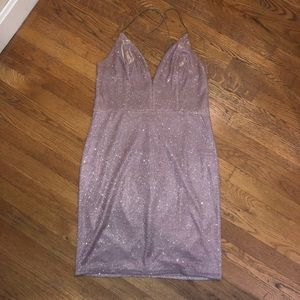 Charlotte Russe sparkle pink/purple dress